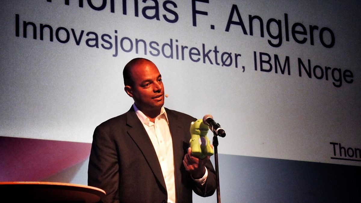 Thomas Anglero, innovasjonsdirektør i IBM Norge.