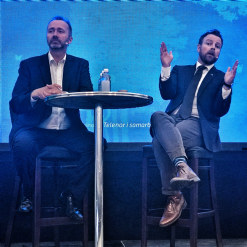 Trond Giske og Torbjørn Røe Isaksen