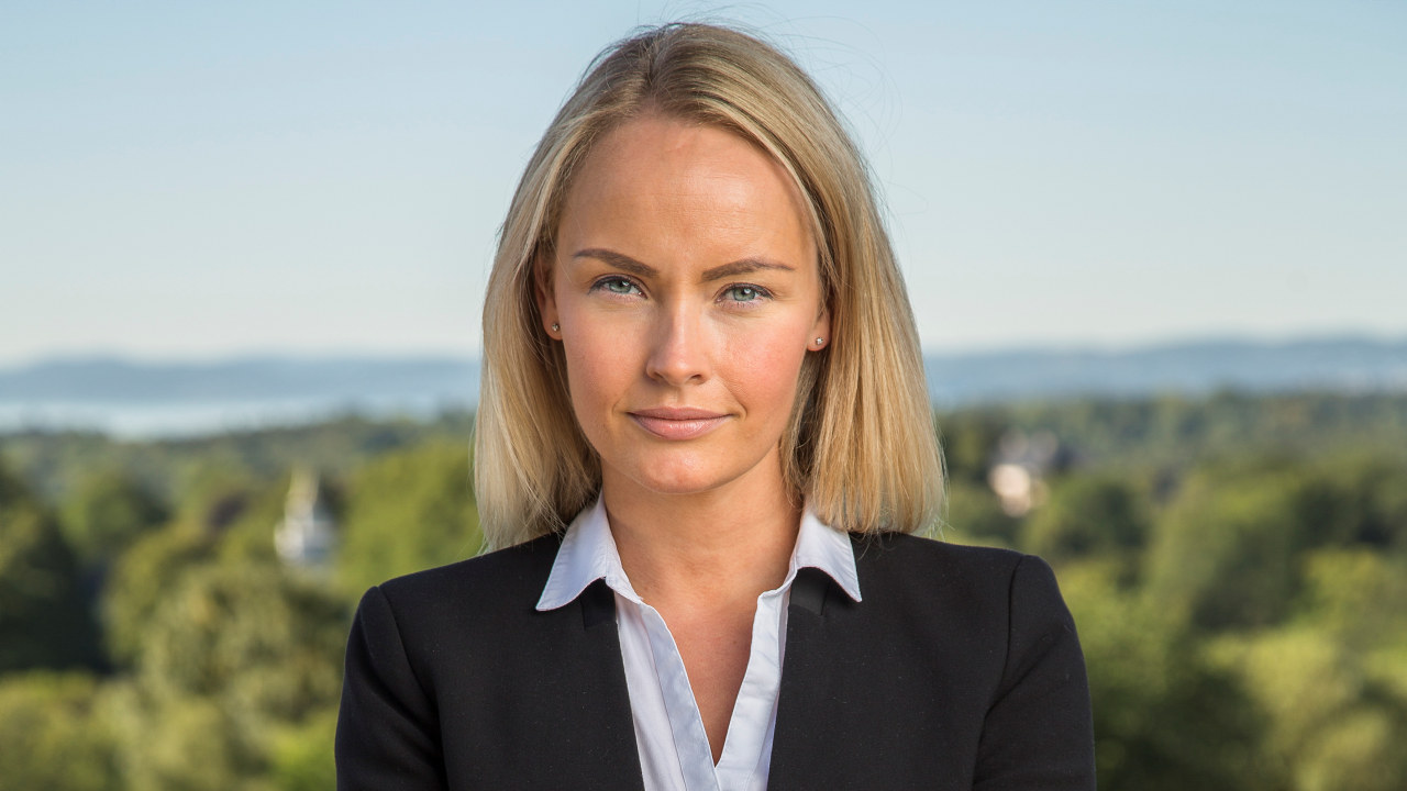 Portrettfoto av Ingrid Somdal-Åmodt Vinje, rådgiver i Abelia