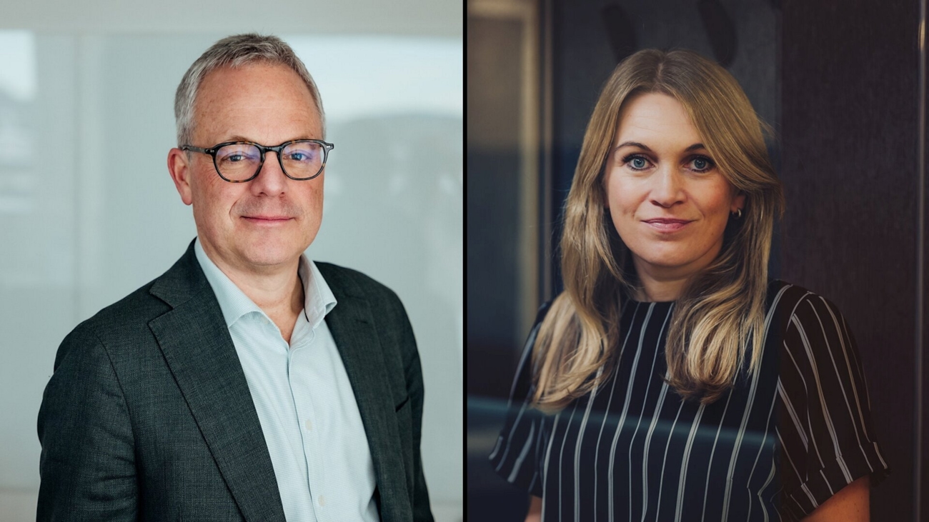 Øystein E Søreide og Ingvild von Krogh